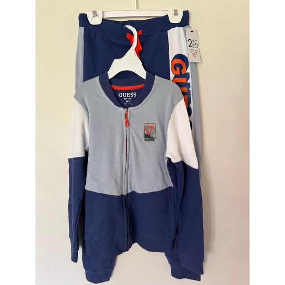 Guess NWT full zip jacket and Joggers set size 6x/7 - Picture 4 of 5